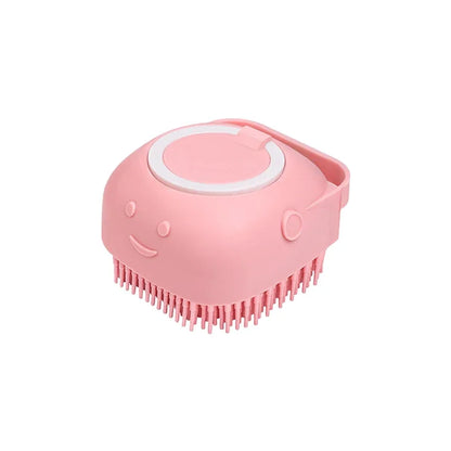 SoapPaw — 2-in-1 Silicone Bath Brush & Soap Dispenser for Dogs and Cats