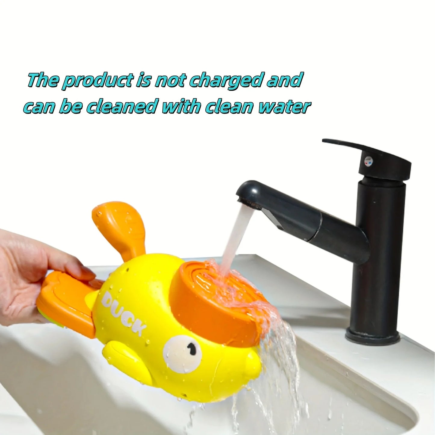 DuckPop — Interactive Cat Feeder Toy | No Battery Needed | Manual Press Treat Dispenser