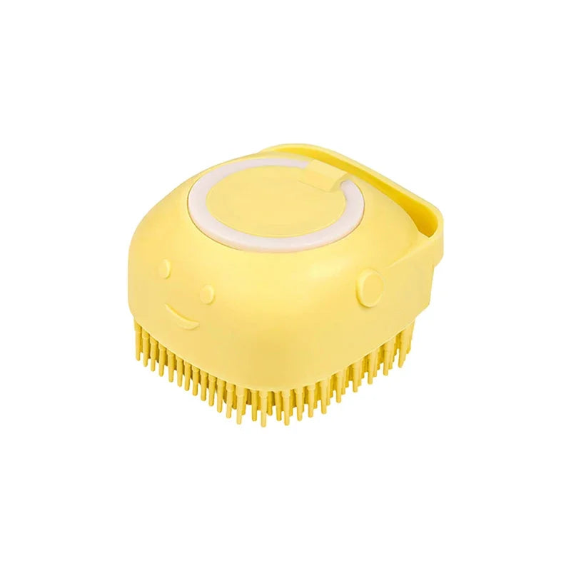 SoapPaw — 2-in-1 Silicone Bath Brush & Soap Dispenser for Dogs and Cats