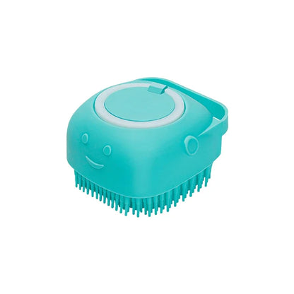 SoapPaw — 2-in-1 Silicone Bath Brush & Soap Dispenser for Dogs and Cats